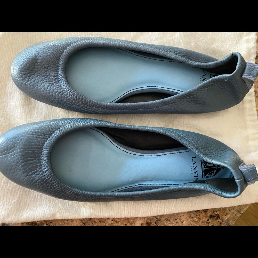 Lanvin Classic Ballerina Leather Flat